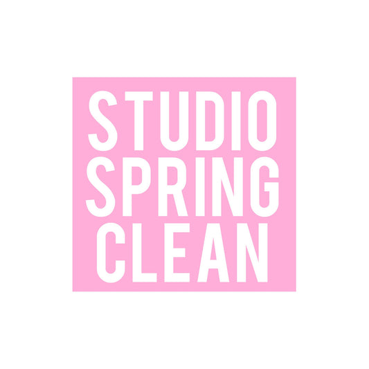 Studio Spring Clean