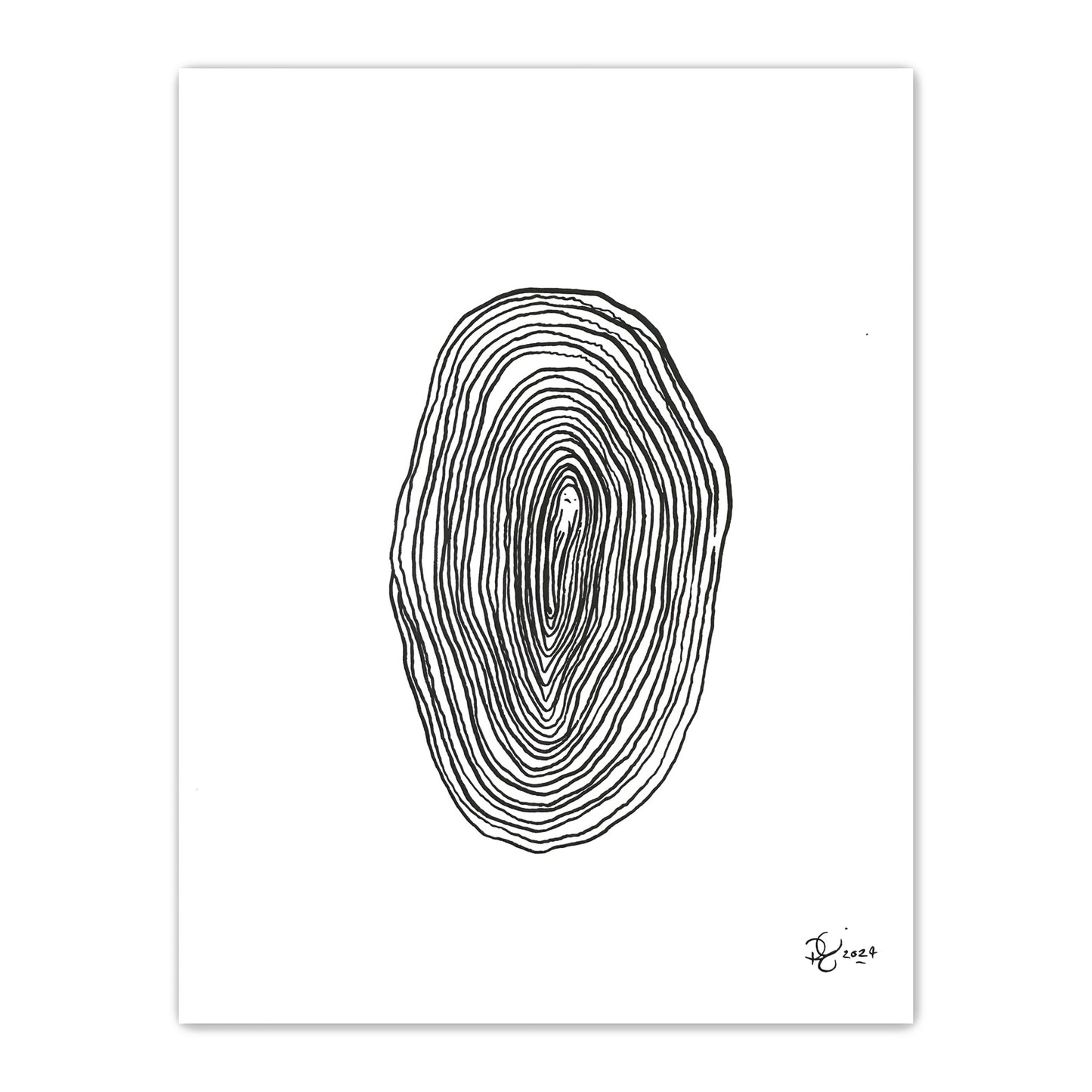 A Perfect Circle - Drawing on Paper