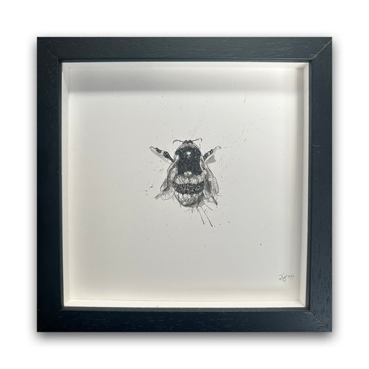 Bee - Framed Original - Richard Berner Art
