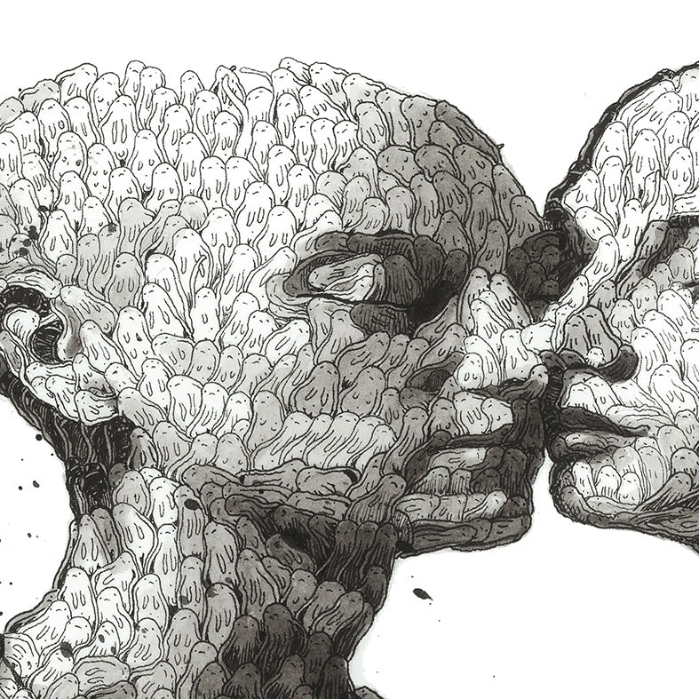 Hold Back The Dark - Original on Paper