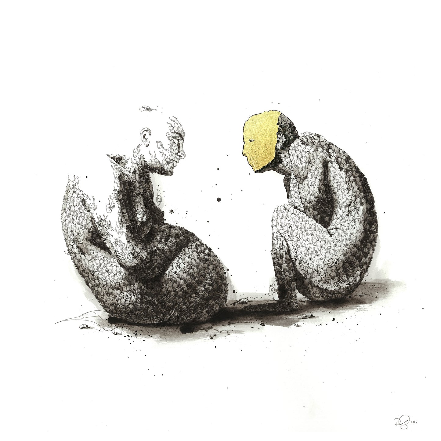 Shedding Skin - Original on Paper