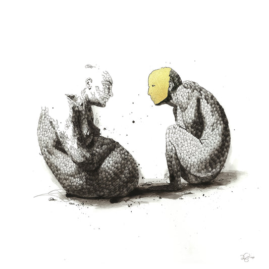 Shedding Skin - Original on Paper