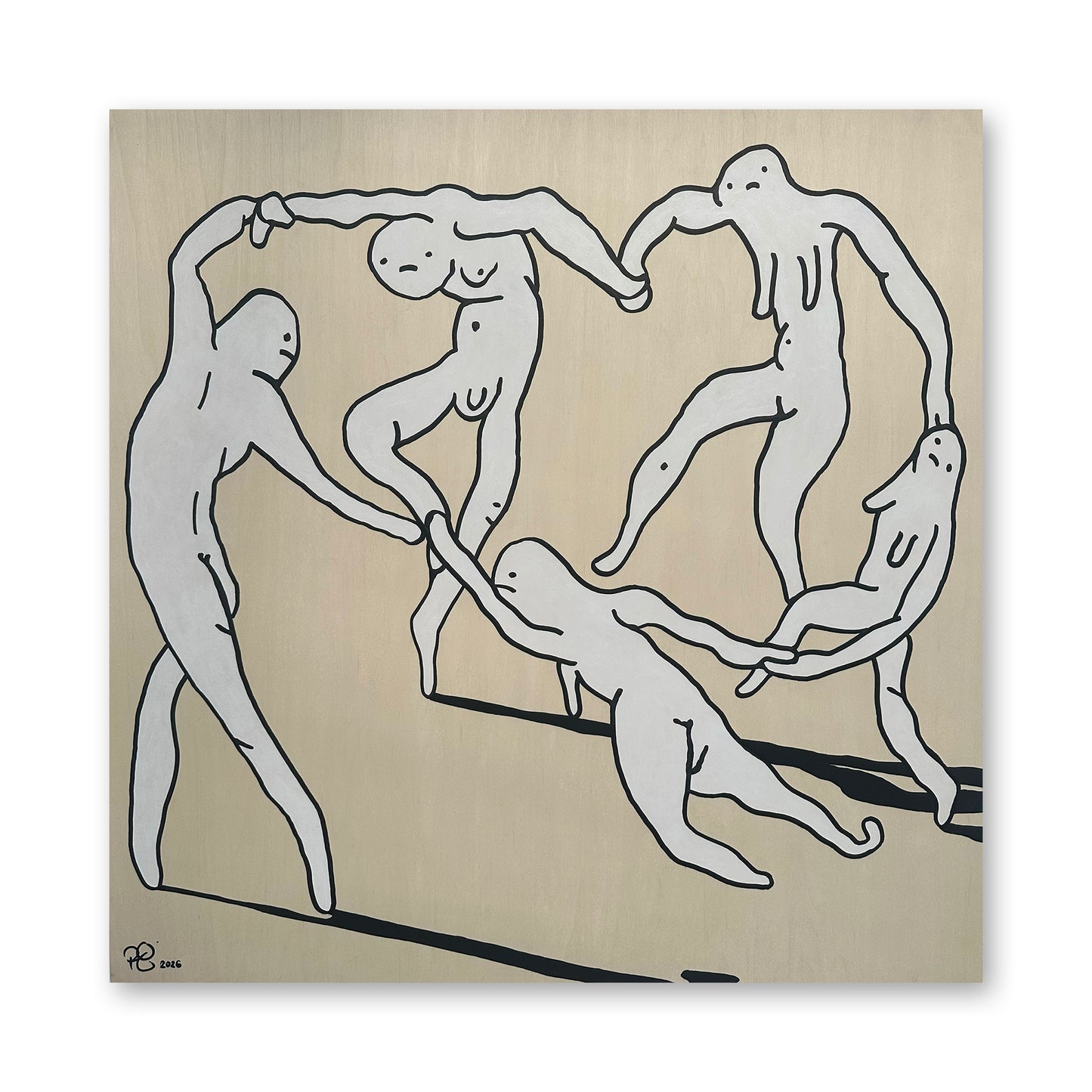 The Chance - Painting on Wood