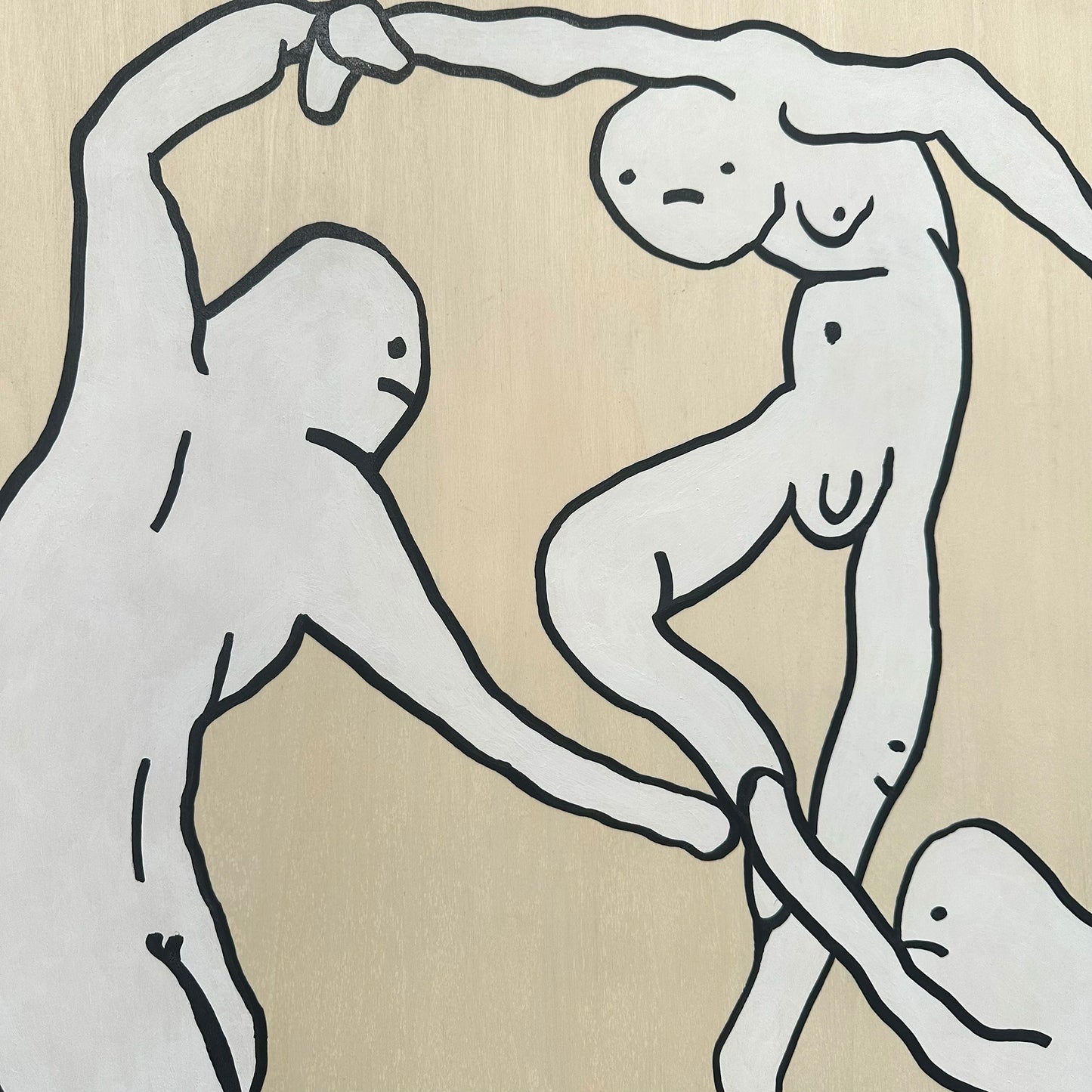 The Chance - Painting on Wood