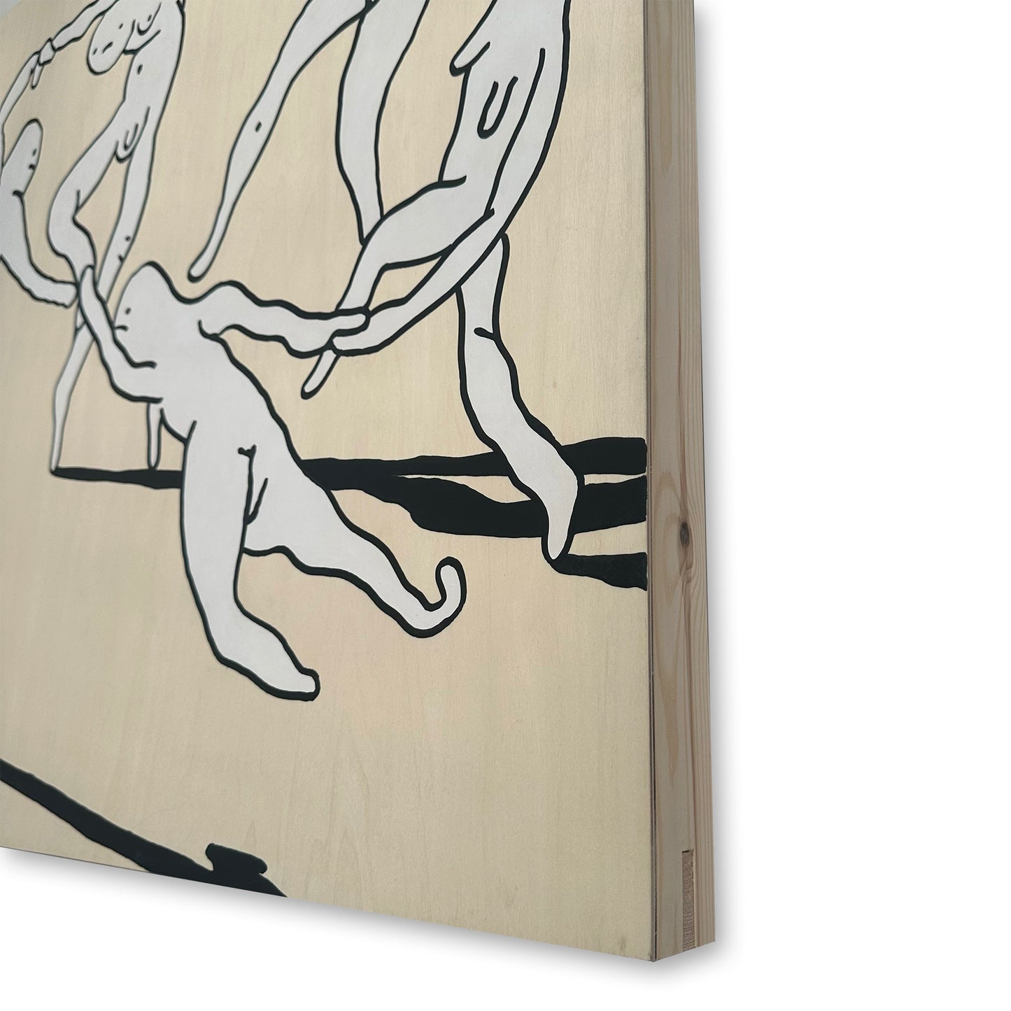 The Chance - Painting on Wood