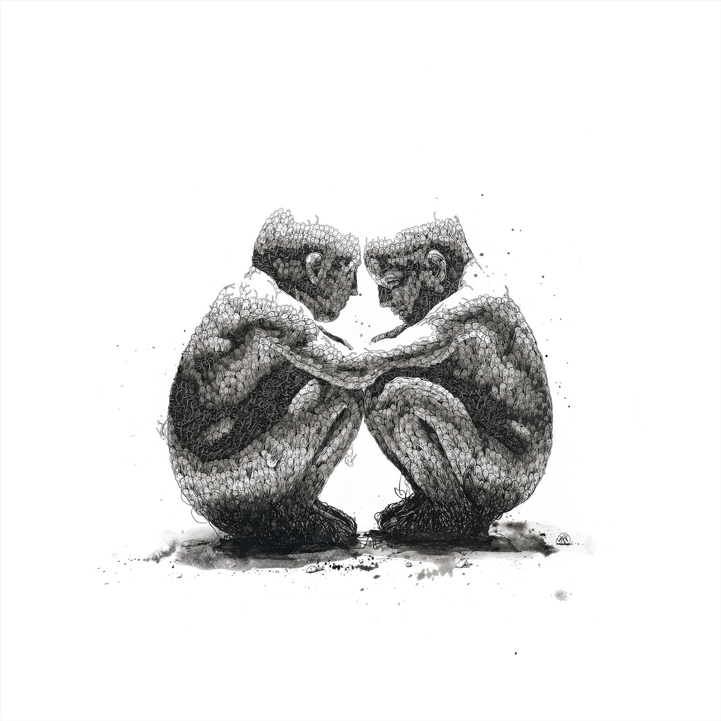 Two Selves - Framed Original on Paper