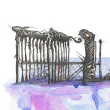 Pier of Lost Souls - Hand Finished Signed Print